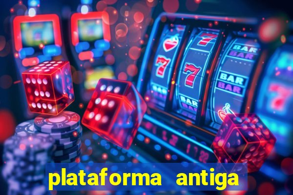 plataforma antiga de jogos