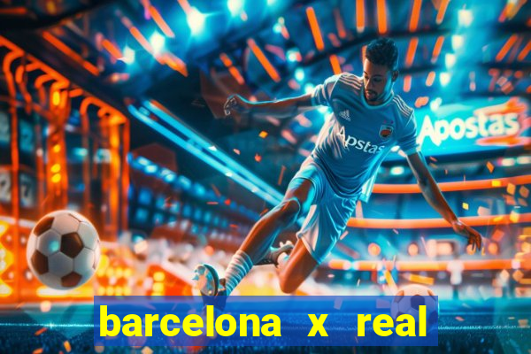 barcelona x real madrid multicanais