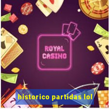 historico partidas lol