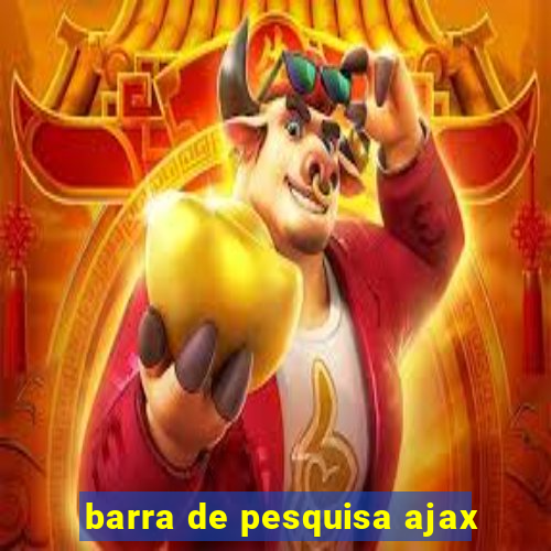 barra de pesquisa ajax