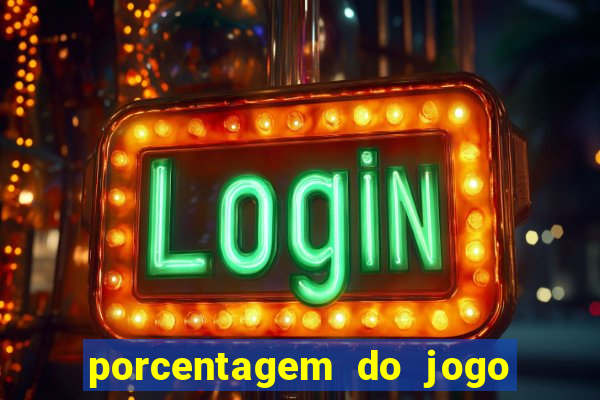 porcentagem do jogo fortune tiger