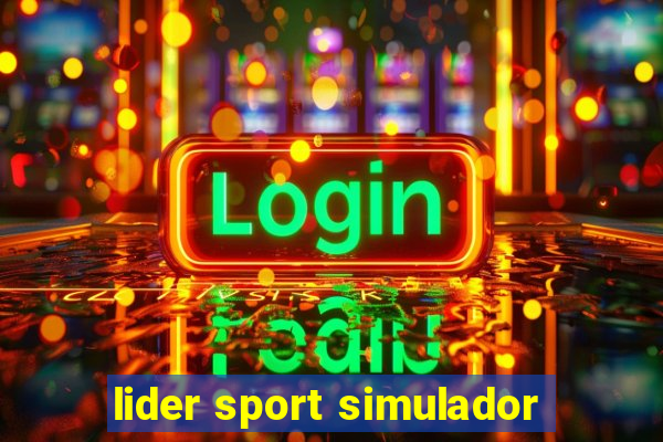 lider sport simulador