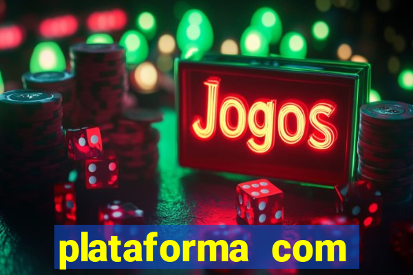 plataforma com porcentagem de ganhos