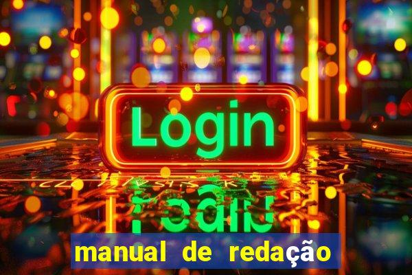 manual de redação folha de são paulo pdf