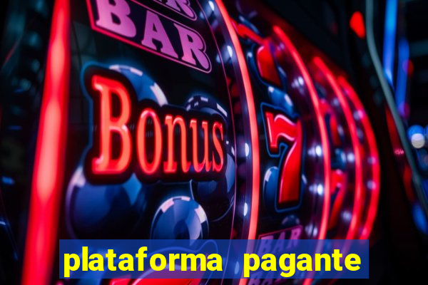 plataforma pagante fortune tiger