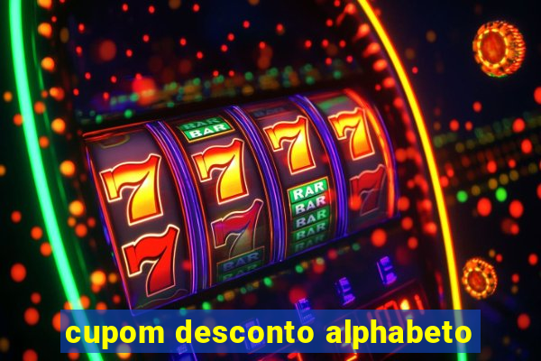 cupom desconto alphabeto